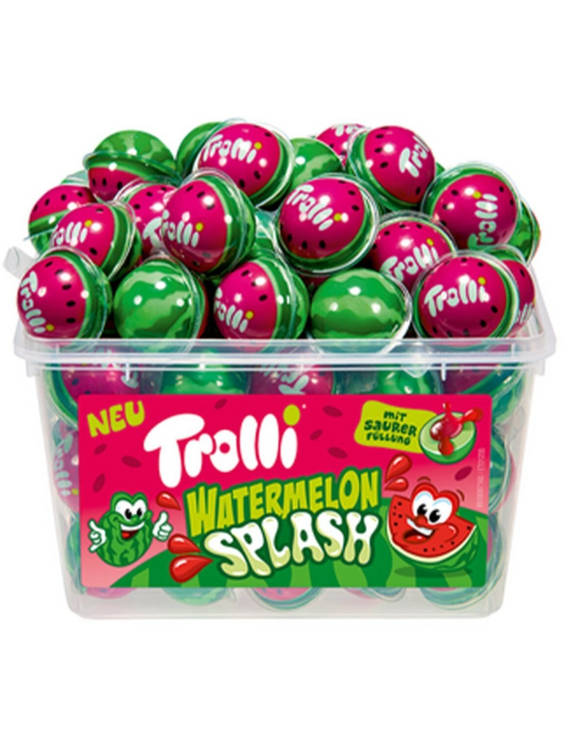 Trolli Watermelon Splash 60pcs 1.128kg