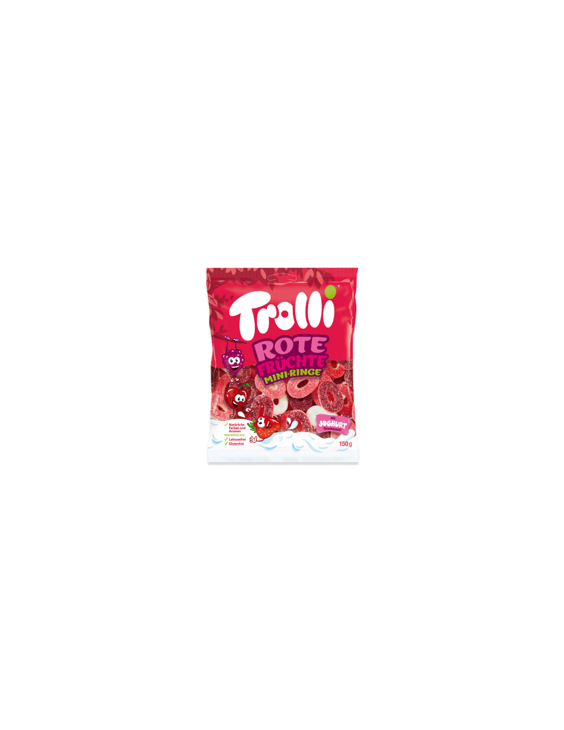 Trolli Rote Früchte Mini-Ringe 150g