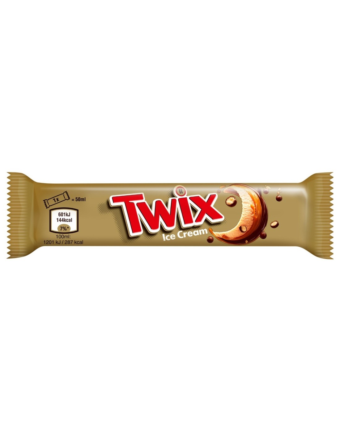 Twix Single Ice Cream Bar 51ml