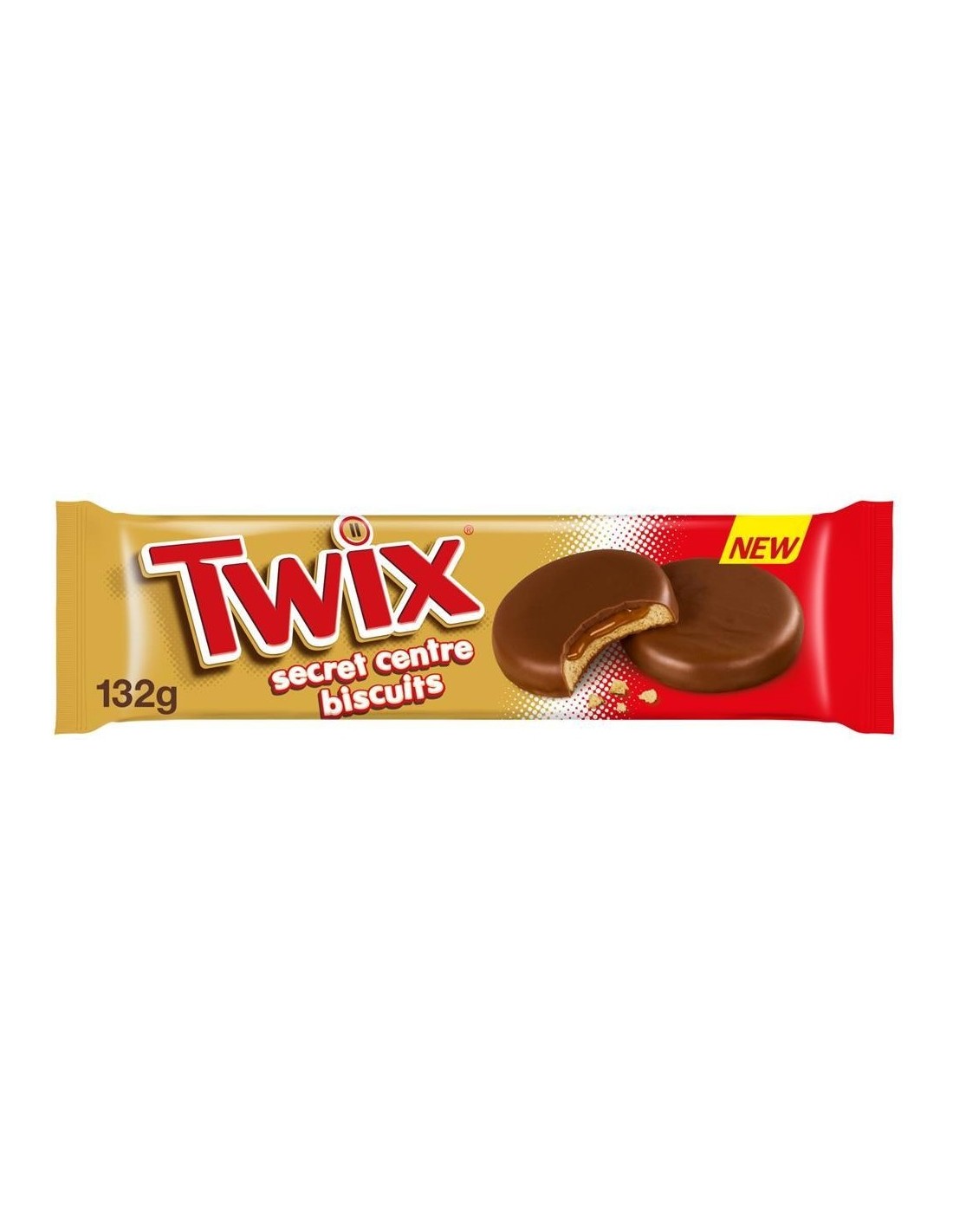 Twix Secret Centre Biscuits 132g