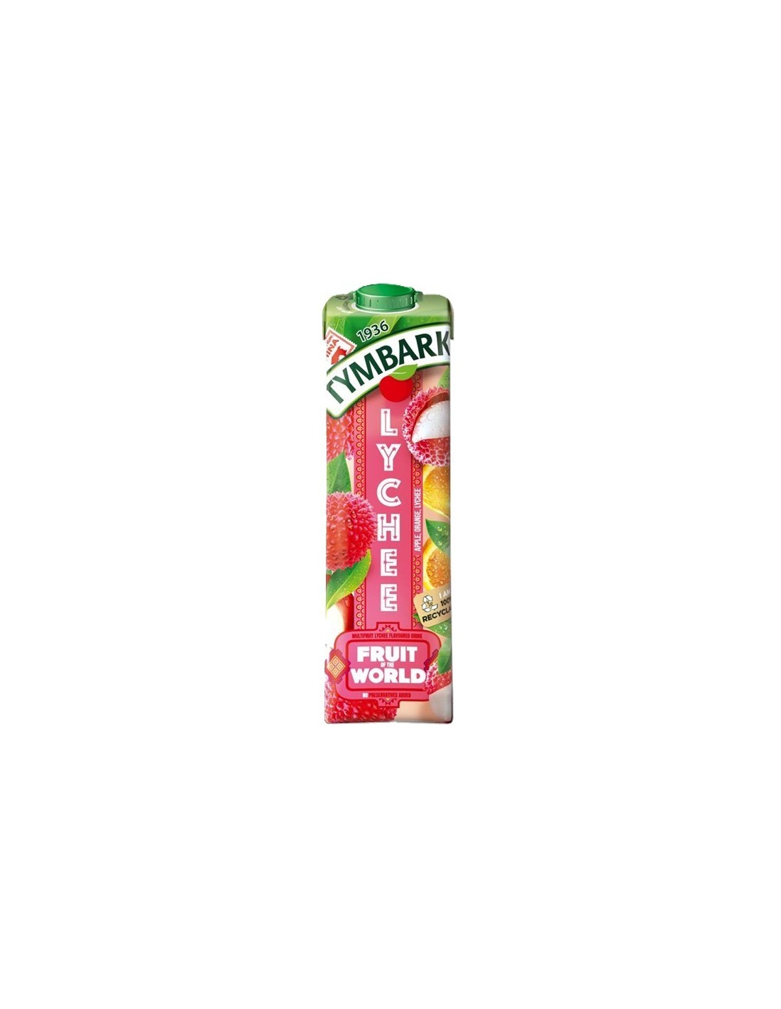 Tymbark Fruit of The World Drink Box Lychee 1L