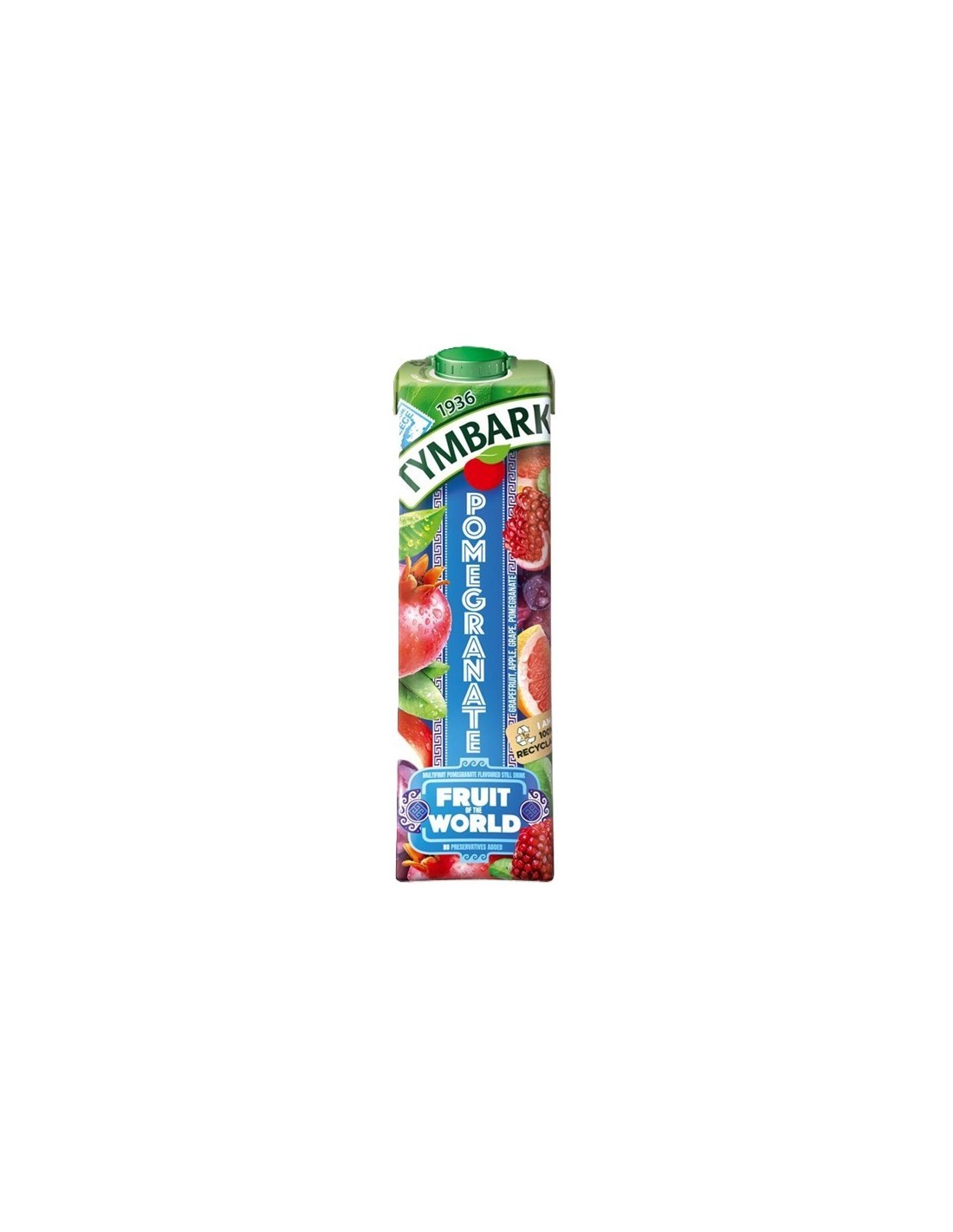 Tymbark Fruit of The World Drink Box Pomegranate 1L