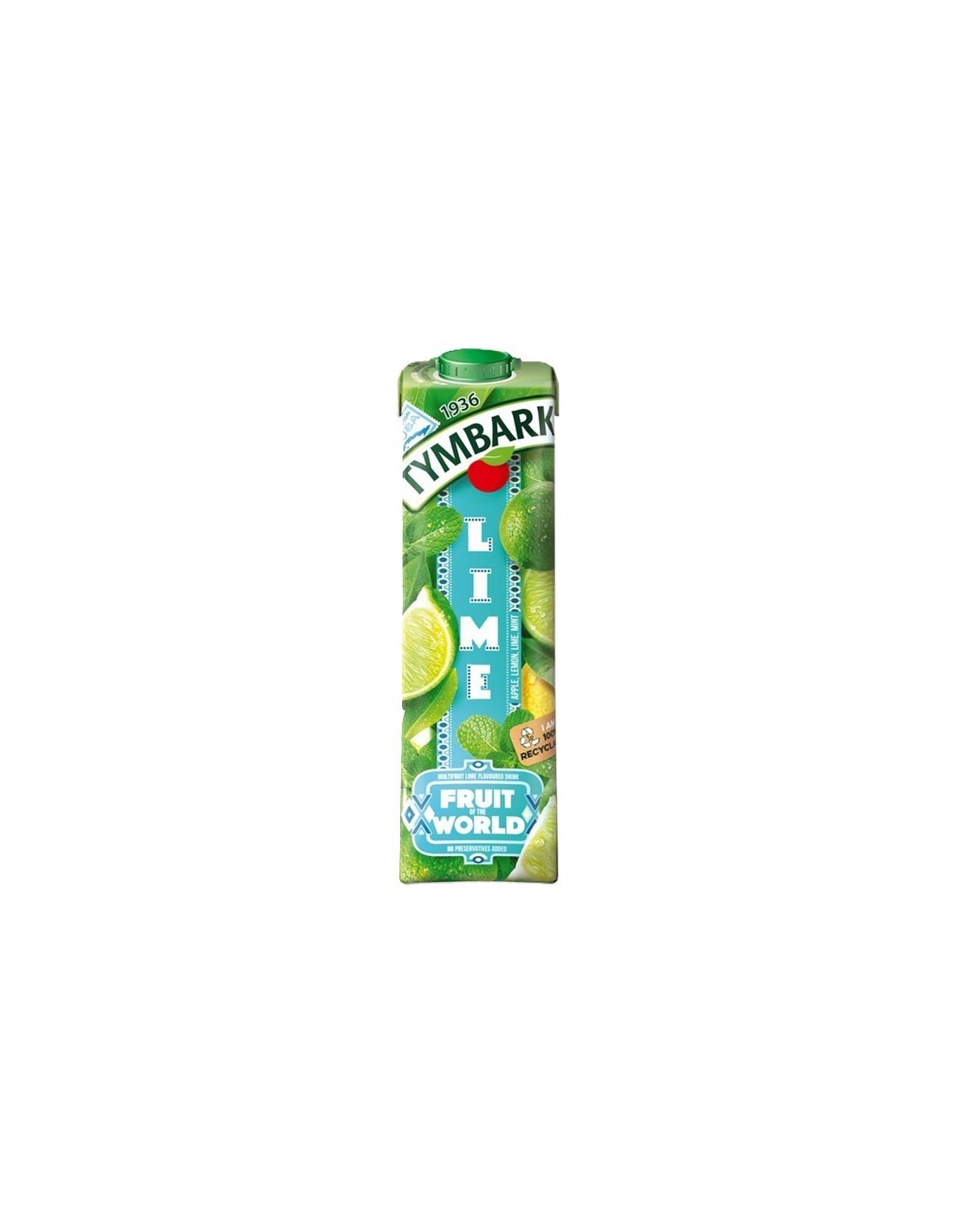 Tymbark Fruit of The World Drink Box Lime 1L