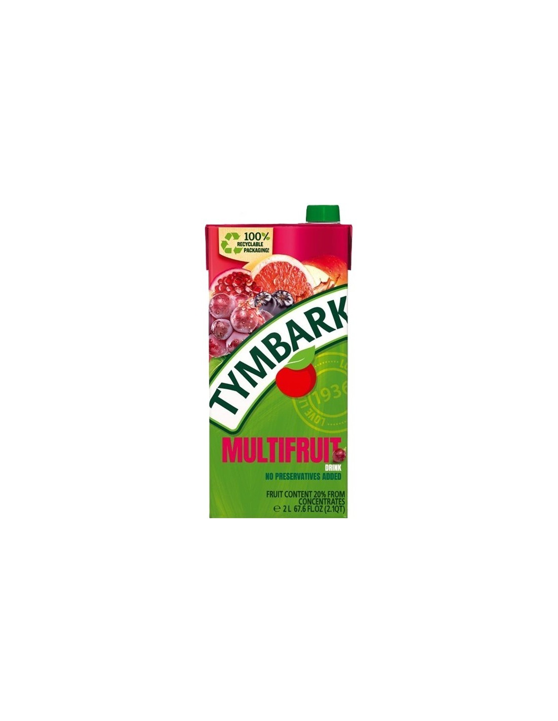 Tymbark Red Multivitamin Drink Box 2L