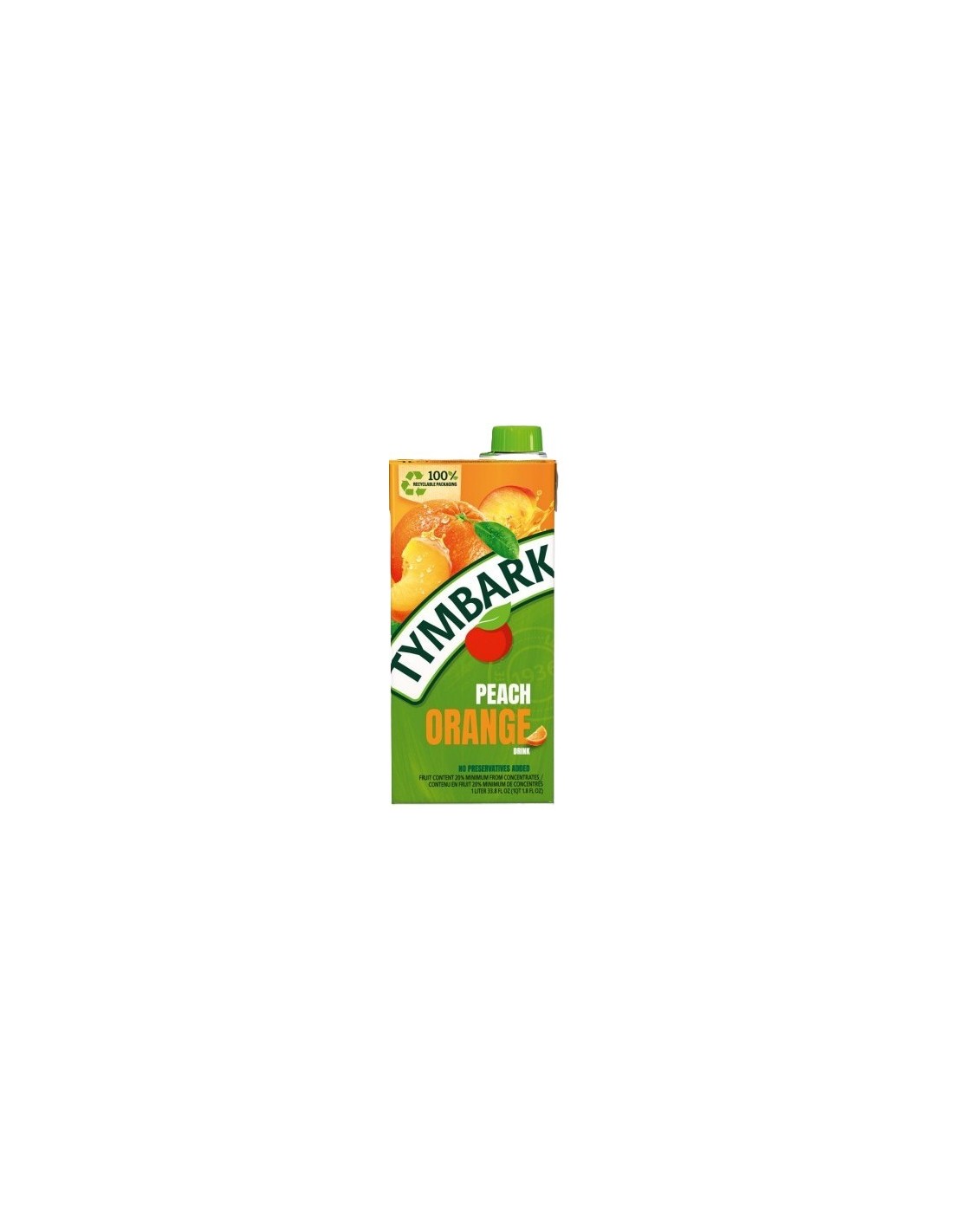 Tymbark Orange Peach Drink Box 1L