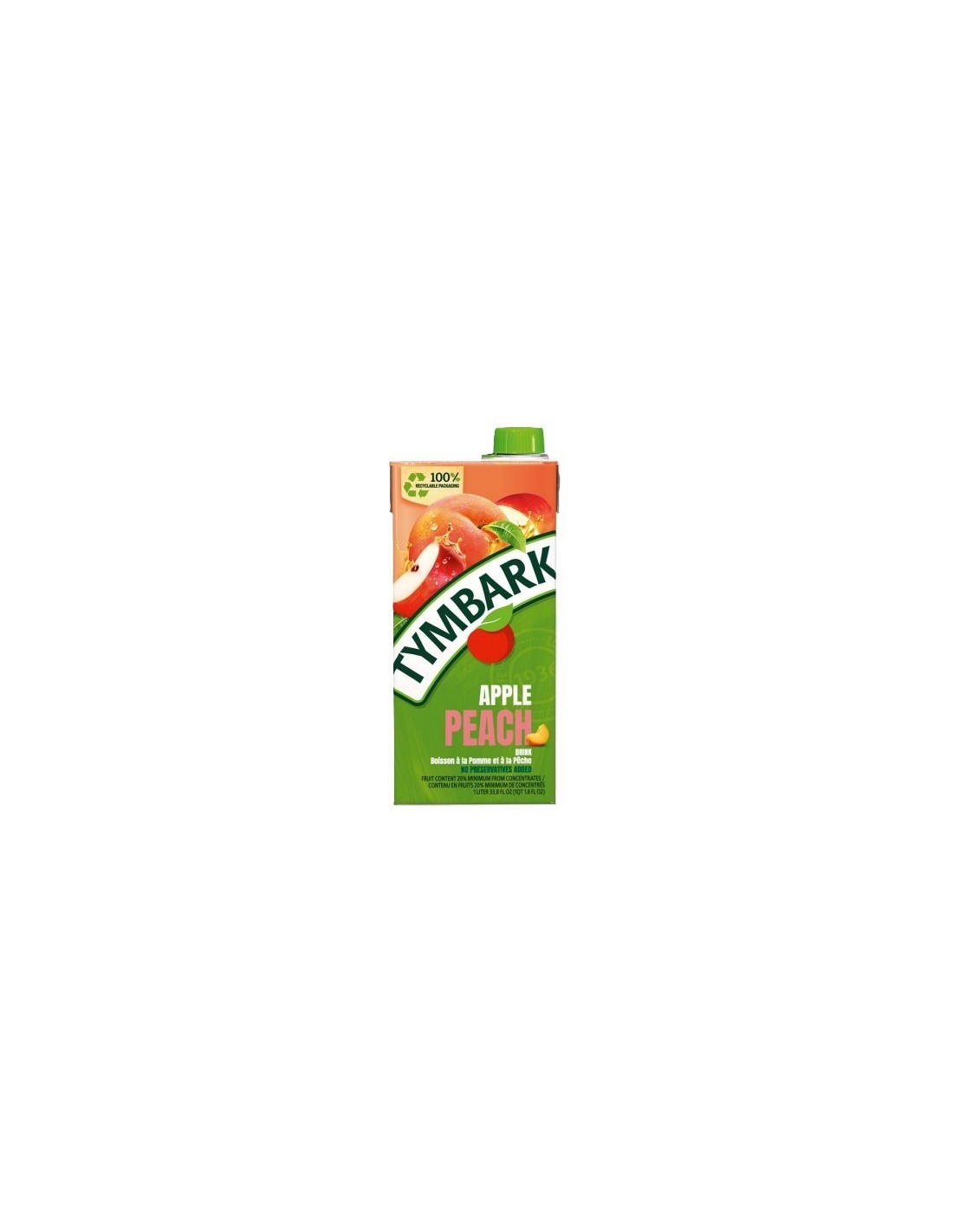Tymbark Apple Peach Drink Box 1L
