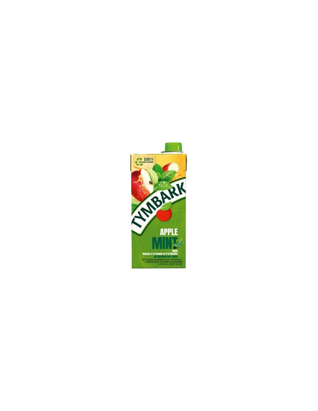Tymbark Apple Mint Drink Box 1L