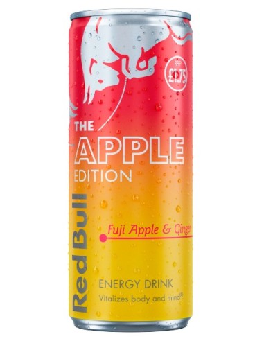 Red Bull Apple Edition Fuji Apple & Ginger Energy Drink 250ml