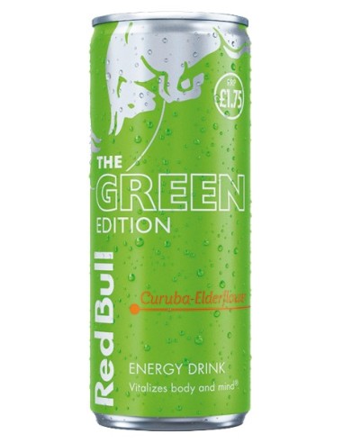 Red Bull Green Edition Curuba & Elderflower Energy Drink 250ml