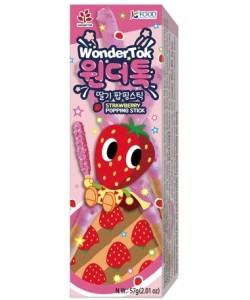 WonderTok Strawberry Popping Stick 57g