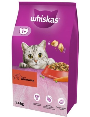 Whiskas Dry Beef 1.4kg
