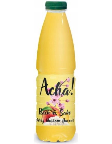Acha! Peach & Sake Cherry Blossom 1L