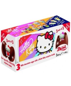 Zaini Egg Hello Kitty 3Pk 60g