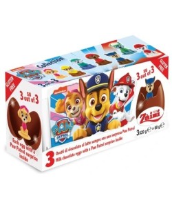 Zaini Egg Paw Patrol 3Pk 60g